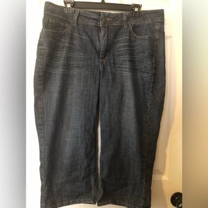 Riders by Lee jean capris sz 16w